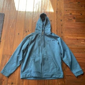 Under armor zip up hoodie men’s large